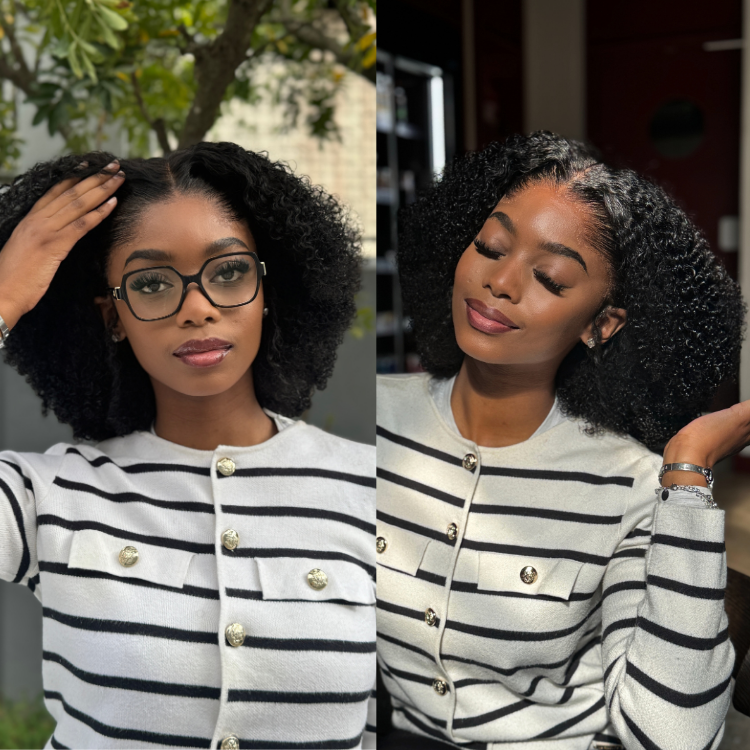 [iamlarti_]'s Special Link Pre-do Lagos Hairline Flexi Fit Invisi Drawstring Cap 250% Density Natural Black Jerry Curl Glueless 13x4 Frontal HD Lace 14 inches Wig Pre-Cut Lace-01