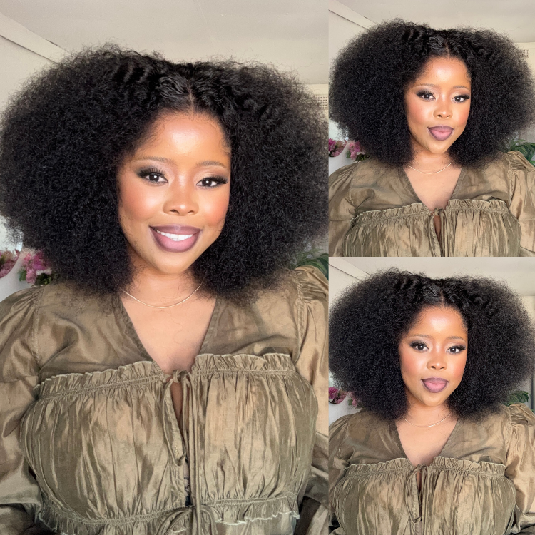 [bella_nkambule]'s Special Link Pre-do Lagos Hairline Flexi Fit Invisi Drawstring Cap 250% Density Natural Black Jerry Curl Glueless 13x4 Frontal HD Lace 14 inches Wig Pre-Cut Lace-01