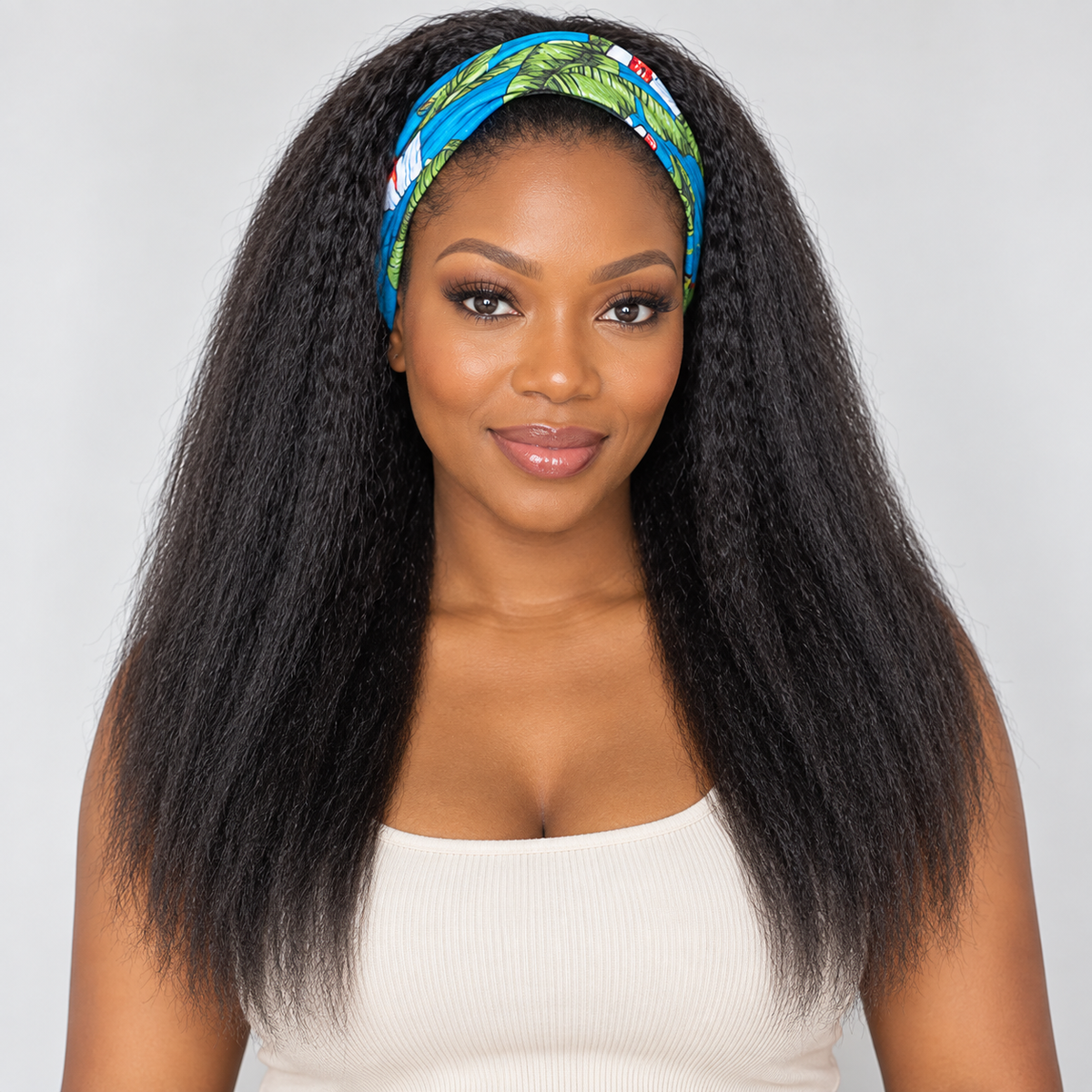 Worth I 3s Install and Go Kinky Straight No Lace Glueless Headband Wig-03