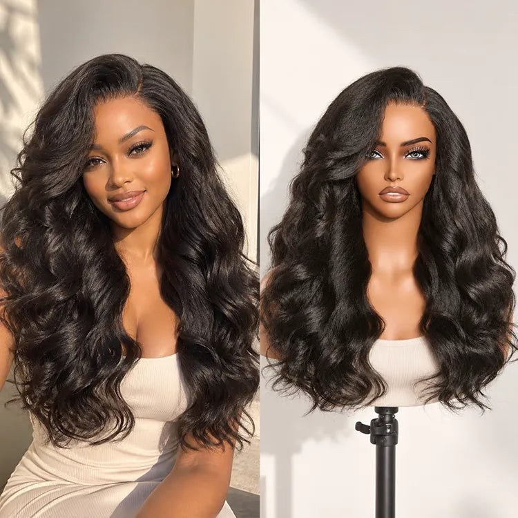 Luvme All-Day Comfort™ Wig 180% Density Kinky Body Wave PartingMax Glueless 7x6 Closure HD Lace Wig Pre-Cut Lace-01