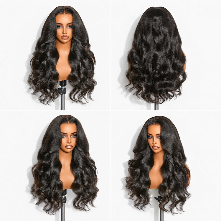 Luvme All-Day Comfort™ Wig 180% Density Kinky Body Wave PartingMax Glueless 7x6 Closure HD Lace Wig Pre-Cut Lace-10