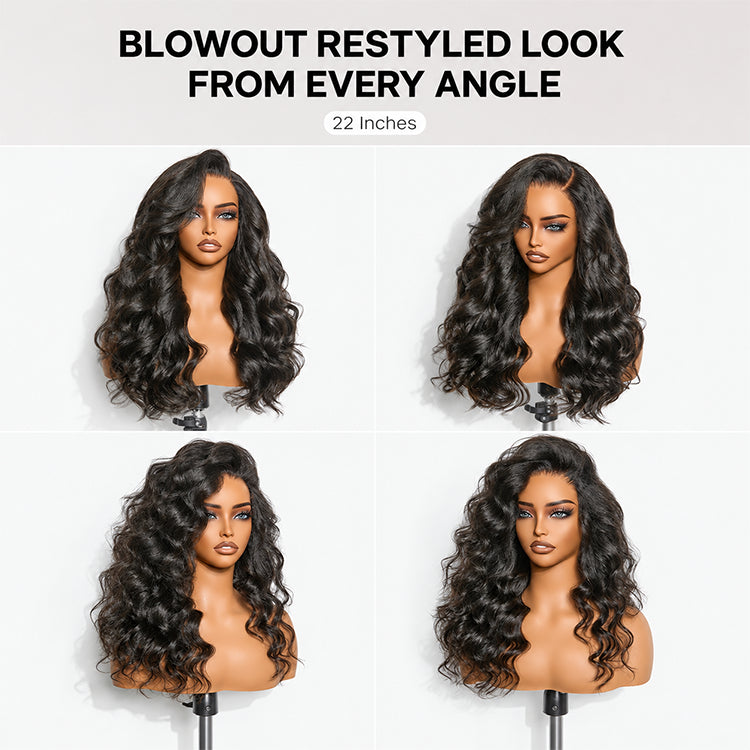 Luvme All-Day Comfort™ Wig 180% Density Kinky Body Wave PartingMax Glueless 7x6 Closure HD Lace Wig Pre-Cut Lace-11