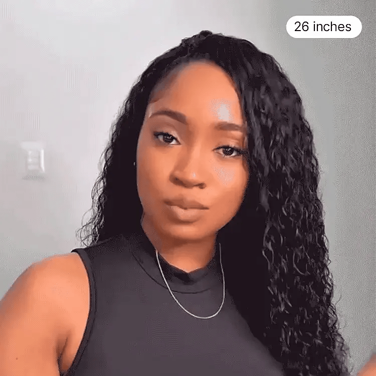 VolumeMAX™ 250% Density Fluffy & Full Water Wave Glueless Half Wig Flexi-Fit Drawstring-05