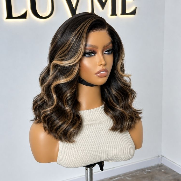 OUTLET | Highlight Color Loose Wave Glueless HD Minimalist Lace Wig- SA ONLY-01