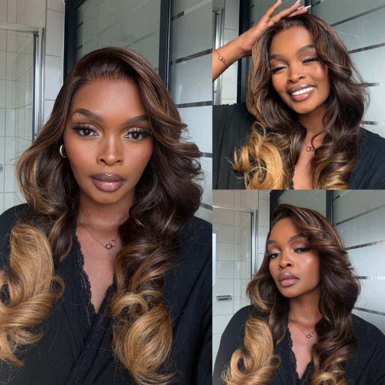 [lelomthabela]'s Special Link Luvme All-Day Comfort™ Wig 180% Density Sun-Kissed Blonde Ombre Highlight Loose Body Wave Glueless 7x6 Closure HD Lace Wig Pre-Cut Lace-01