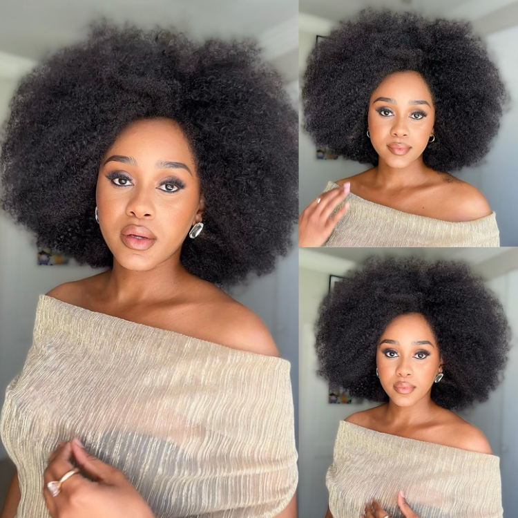 [prunella_thusi]'s Special Link VolumeMAX™ 300% Density 3-In-1 Half Wig Fluffy & Full Kinky Coils Glueless Flexi-Fit Drawstring-01