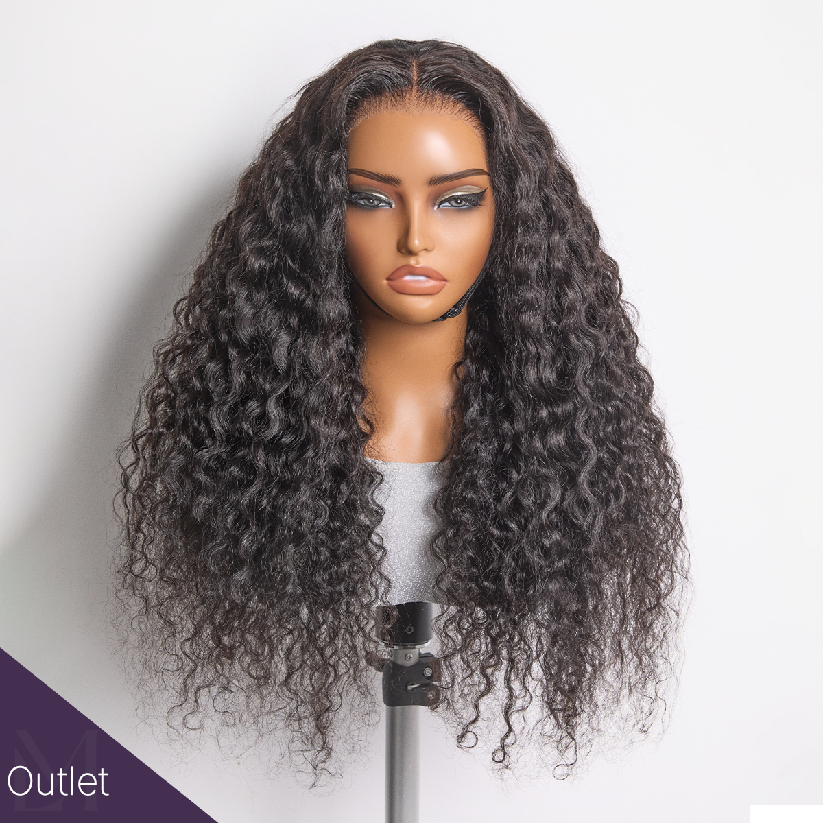 Outlet | AiryFit™ Scalp Care Wigs | Effortless Water Wave Snugfit Glueless 11x6 Pre-Cut Lace Curly Wig-18