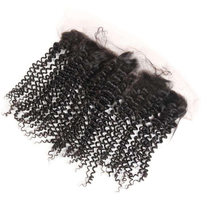 1pc Deep Wave 13x4 Lace Frontal 100% Human Hair