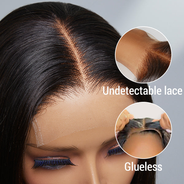 Worth |Glueless 4x4 Closure Undetectable HD Lace Bob Wig 100% Human Hair