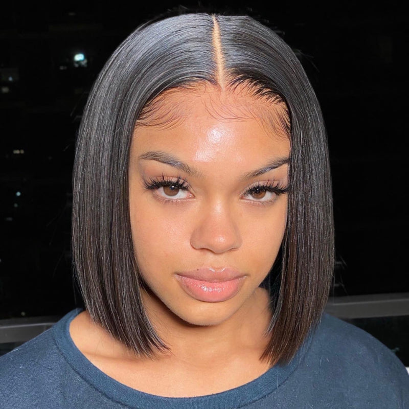 ReadytoGo Glueless Bob 4x4 Closure Lace Wig | PrePlucked+KnotsBleached-04