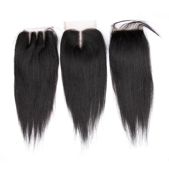 1pc Silky Straight 4x4 Lace Closure 100% Human Hair-02