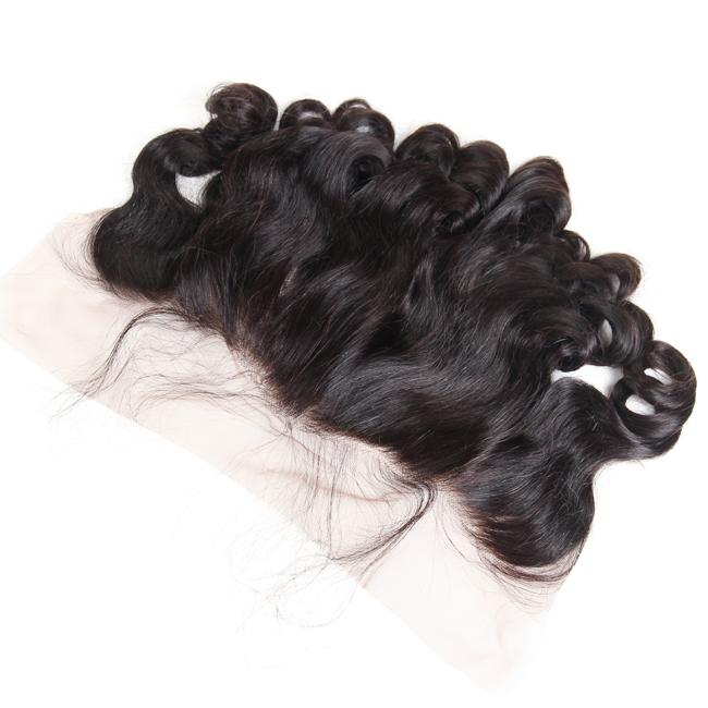 1pc Loose Wave 13x4 Lace Frontal 100% Human Hair