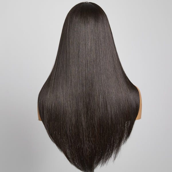 Worth | Trendy Layered Cut Glueless Minimalist Lace Wig 100% Human Hair-02