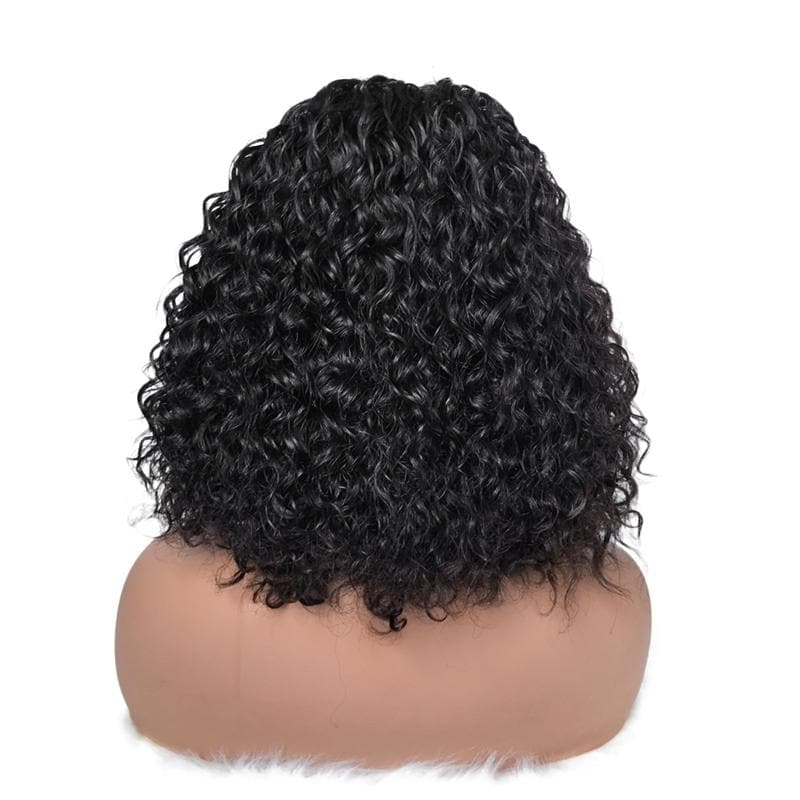 ReadytoGo Deep Curl Bob Glueless 4x4 Closure Lace Wig-13