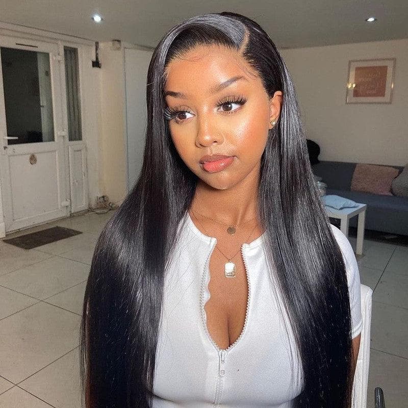 Special ReadytoGo Silky Soft Straight 13x4 Frontal Lace Wig Side Part-01