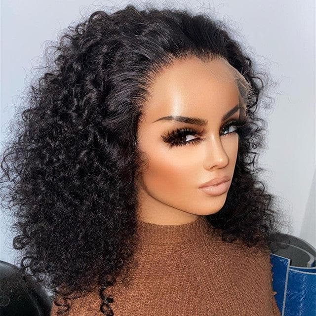 Undetectable Invisible Afro Glueless 13x4 Frontal Lace Wig | REAL HD LACE-01
