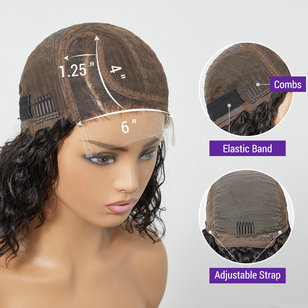 Worth | Water Wave C Parted Glueless Undetectable Minimalist Lace Wig With Bangs-06