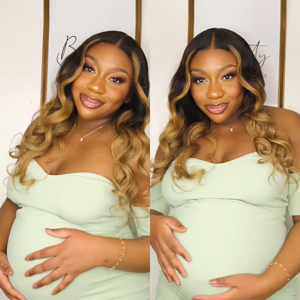 Today's Limited Flash Sale | 1B/27 New Fabulous Beyon-celebrity Style Ombre Frontal Lace Wig-01