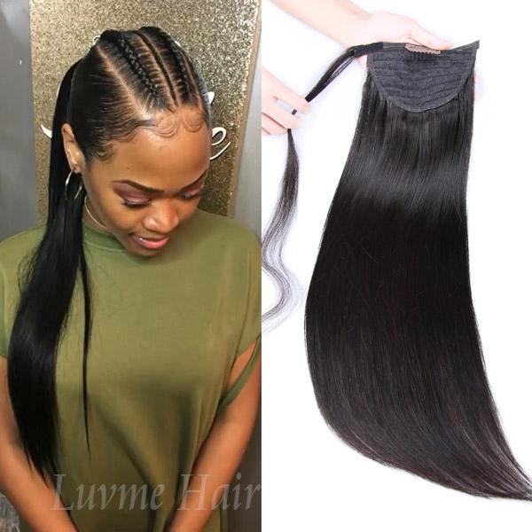 Virgin Human Hair Sleek Ponytail Easy to Wear | Upgraded 2.0