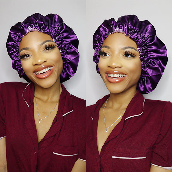 One More Add-on Double Layer Silk Soft Sleeping Cap（SA only）-01