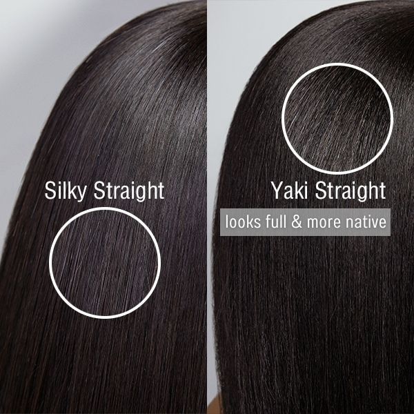 OUTLET | Readytogo Glueless Yaki Straight Bob Wig With Bangs HD Lace Wig