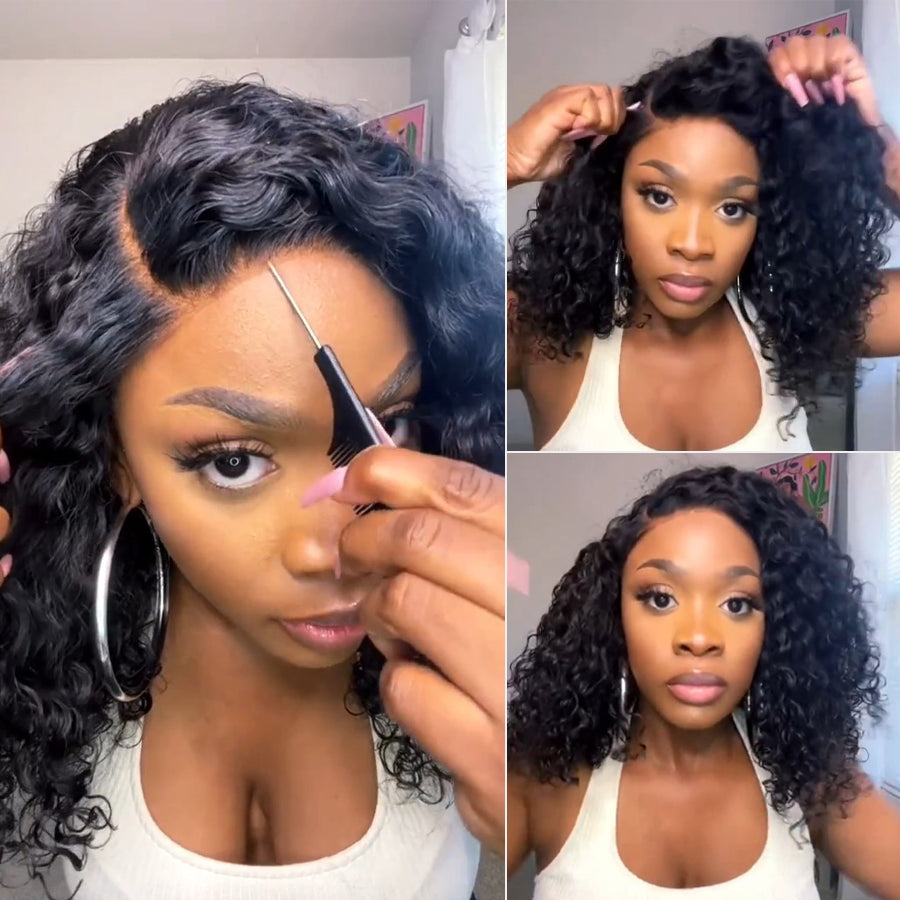 Curly Glue In Weave Hairstyles & Benefits of Weave Method | Apohair