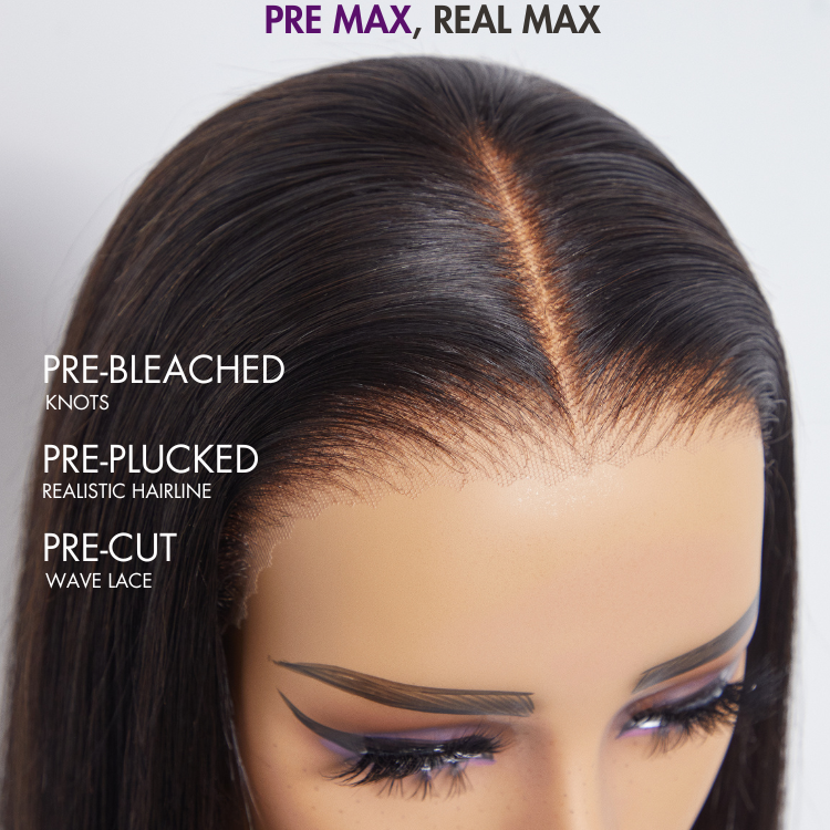 ReadytoGo New Launch Glueless Bob 10 inches Frontal T Part Lace Wig Middle Part | PrePlucked+KnotsBleached
