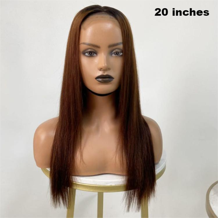 ReadytoGo Straight Glueless 4x4 Closure Lace Wig Middle Part