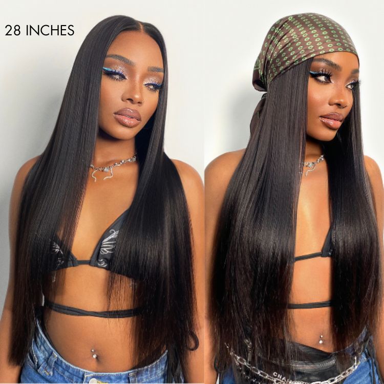Undetectable Invisible Straight Glueless 13x4 Frontal Lace Wig | REAL HD LACE