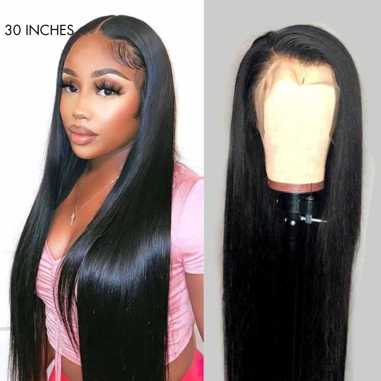 Undetectable Invisible Straight Glueless 13x4 Frontal Lace Wig | REAL HD LACE