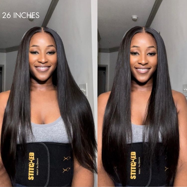 Worth |Silky Straight 5x5 Closure Undetectable HD Lace Glueless Long Wig REAL HD LACE