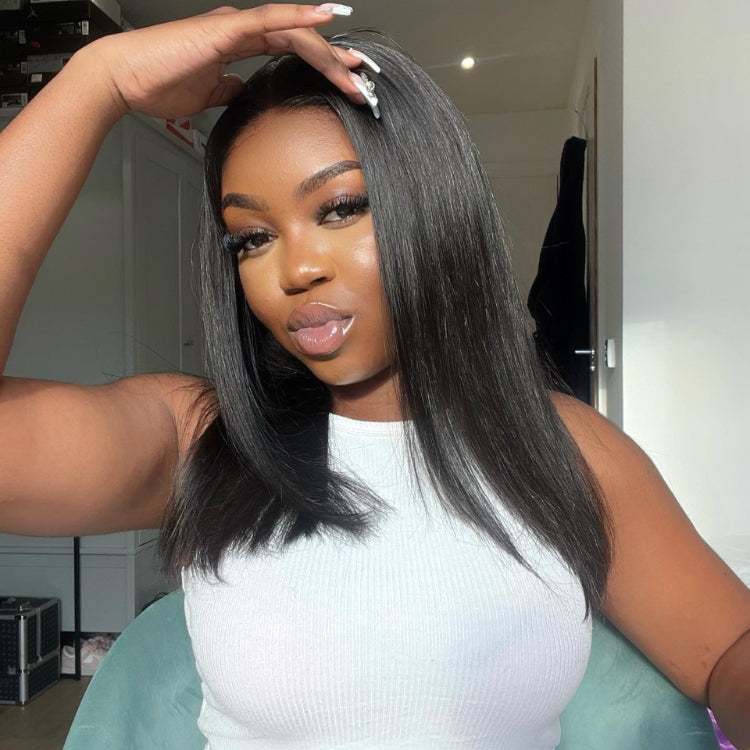 Worth |Silk Straight 13x4 Frontal Lace Middle Part Wig