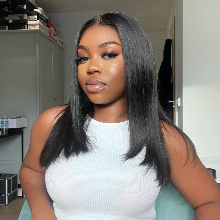 Worth |Silk Straight 13x4 Frontal Lace Middle Part Wig