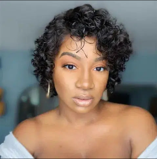 Worth | Natural Black Water Wave Wigs