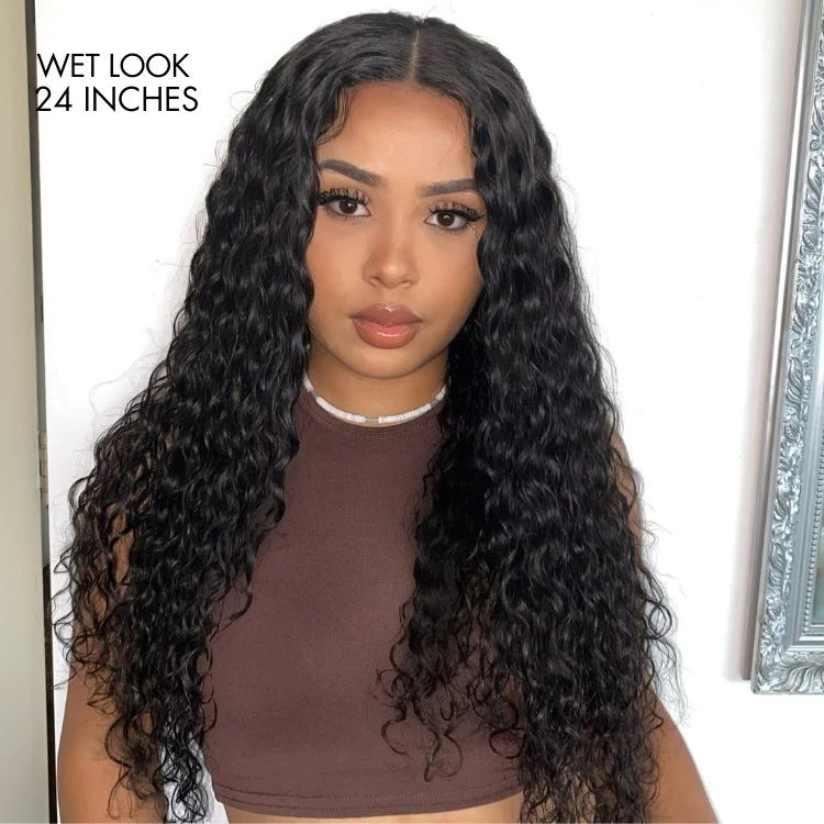 Worth | Natural Black Deep Wave Wigs