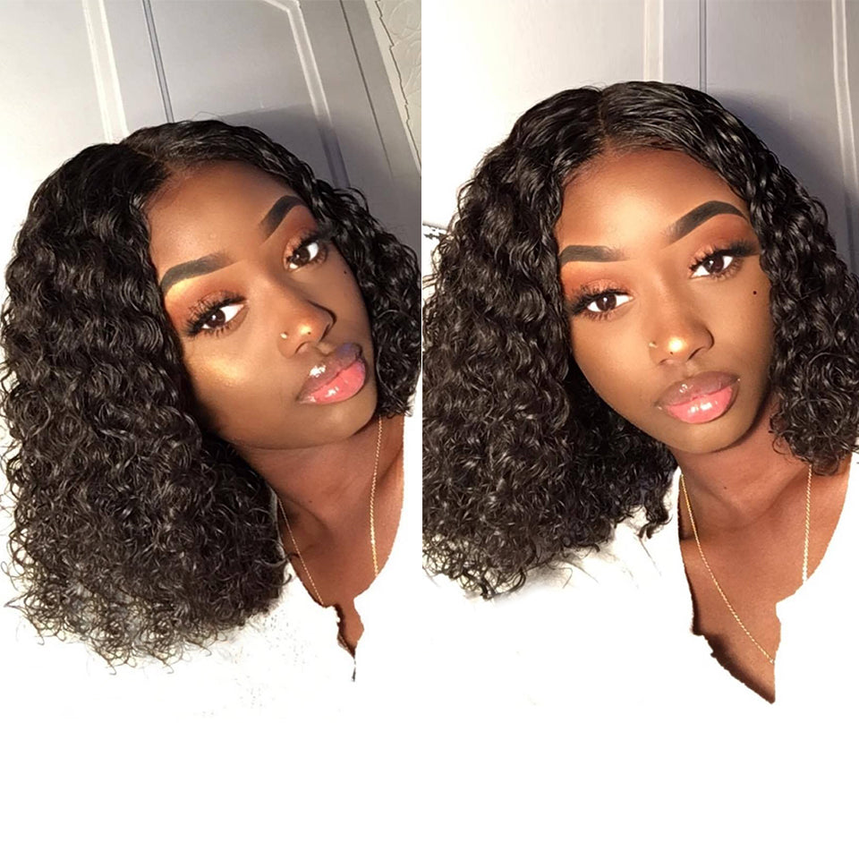 Worth | Natural Black Deep Wave Wigs