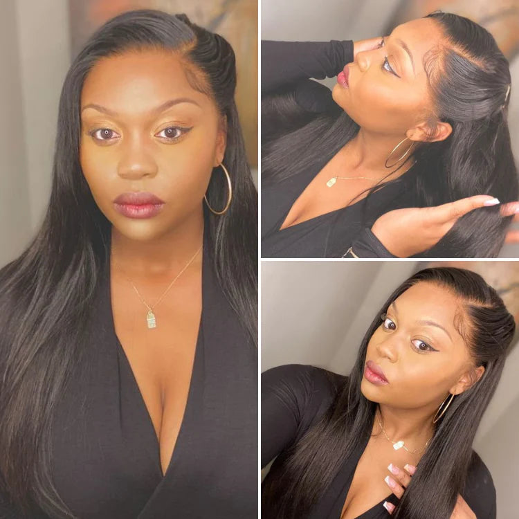 Worth | Natural Black Straight Wigs