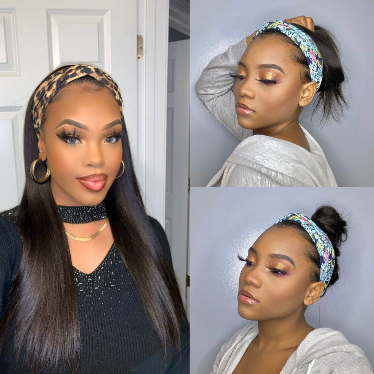 Worth | Natural Black Straight Wigs