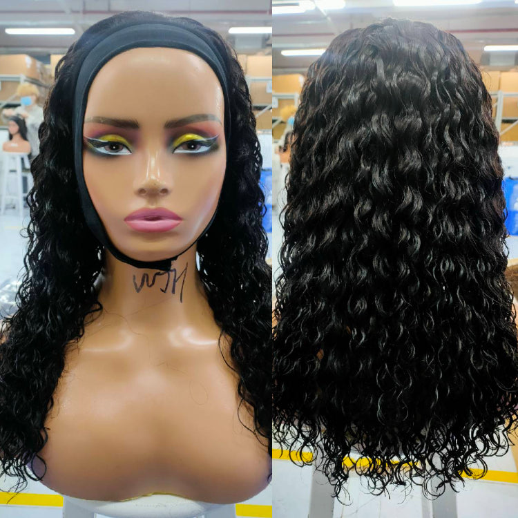 Worth | Natural Black Curly Wigs