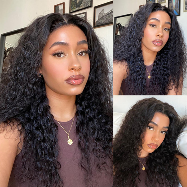 Worth | Natural Black Wet And Wavy Wigs