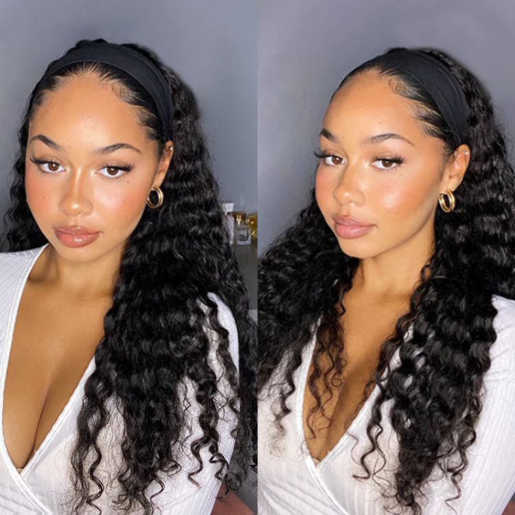 Worth | Natural Black Wet And Wavy Wigs