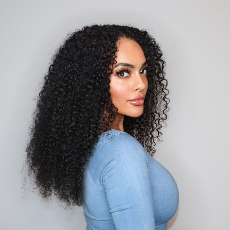 Worth | Natural Black Jerry Curl Wigs