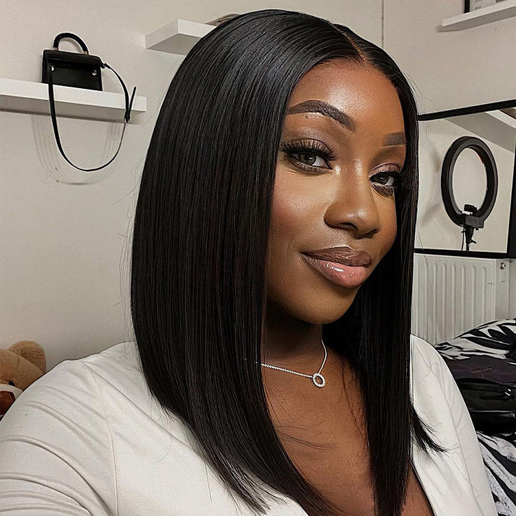 Worth | Natural Black Straight Wigs