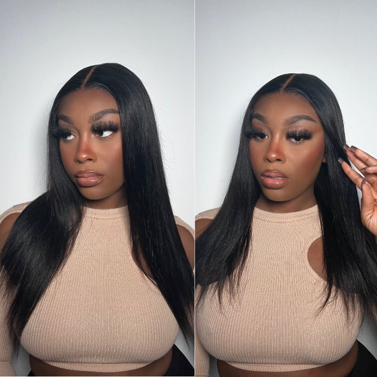 Worth | Natural Black Straight Wigs