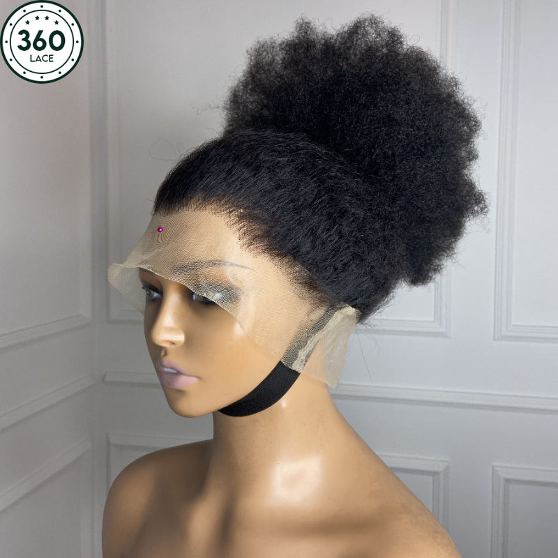 ReadytoGo Fluffy Afro 360 Lace Wig | PrePlucked+KnotsBleached