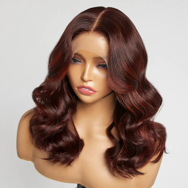 ReadytoGo Straight Glueless 4x4 Closure Lace Wig Middle Part