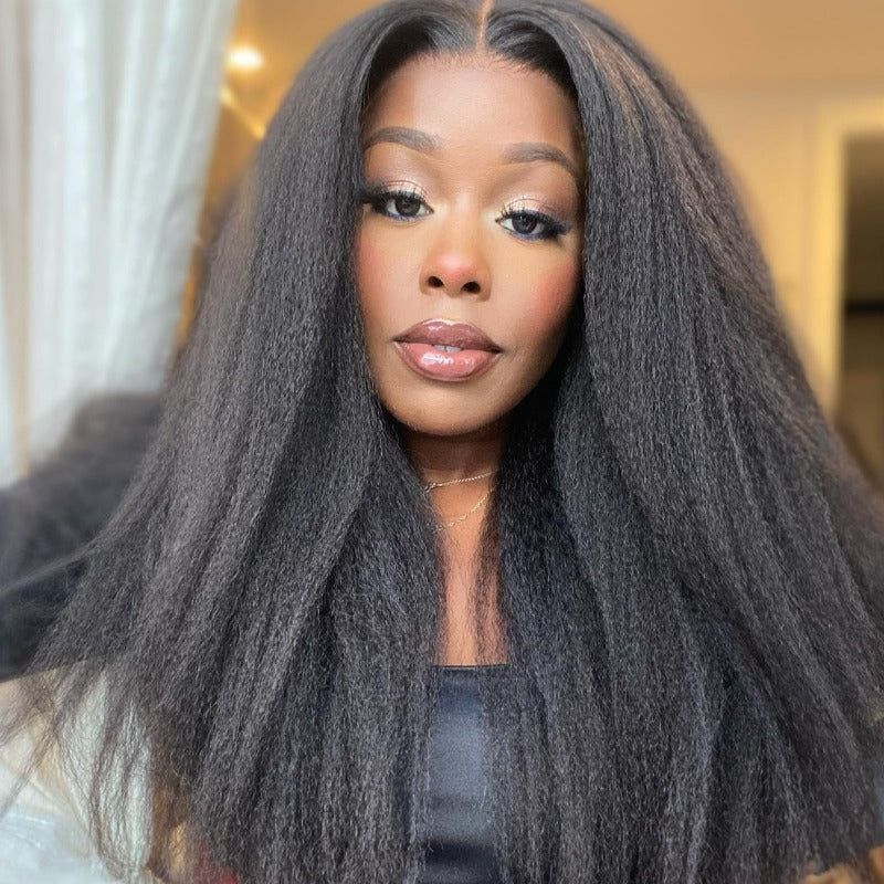 Kinky long hair wigs online